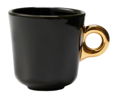 Tasse Essenza Sculpture Dark Green 170 ml (Lot de 4)