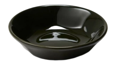 Bol Essenza Sculpture Dark Green 9 cm (Lot de 4)