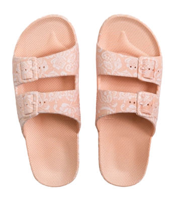 Slipper Freedom Moses Unisex Fancy Lace Apricot