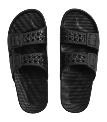 Slipper Freedom Moses Kids Paz Paz Black