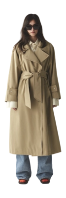 Trenchcoat Welter Shelter Women Roomy Trench Beige