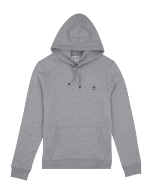 Hoodie Original Penguin Men Sticker Pete Rain Heather