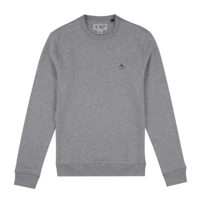 Pullover Original Penguin Sticker Pete Herren Rain Heather