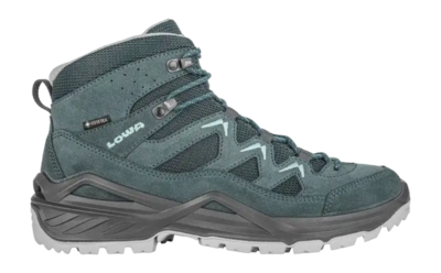 Wanderschuhe Lowa Sirkos Evo GTX Mid Damen Denim Grey