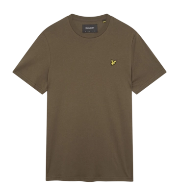 T-Shirt Lyle & Scott Plain T-Shirt Herren Olive