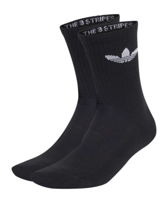 Socks adidas Unisex Trefoil Cushion Black (3 pack)