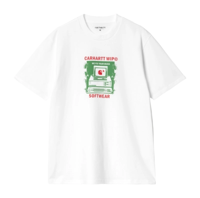 T-shirt Carhartt WIP Unisexe S/S Fixed Bugs White
