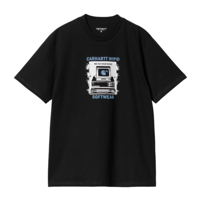 T-shirt Carhartt WIP Unisexe S/S Fixed Bugs Black