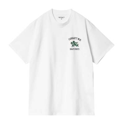 T-shirt Carhartt WIP Unisexe S/S Smart Sports White