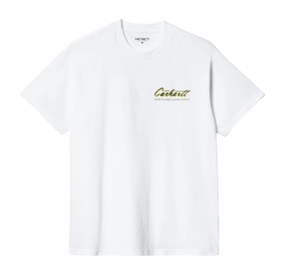 T-shirt Carhartt WIP Unisexe S/S Green Grass White