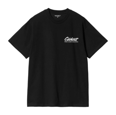 T-Shirt Carhartt WIP Unisex S/S Green Grass Black