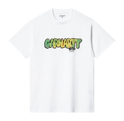 T-Shirt Carhartt WIP Unisexe S/S Drip White
