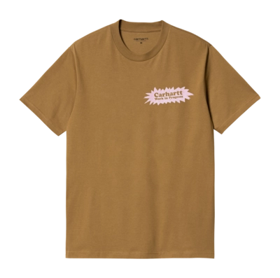 T-shirt Carhartt WIP Unisexe S/S Bam Hamilton Brown