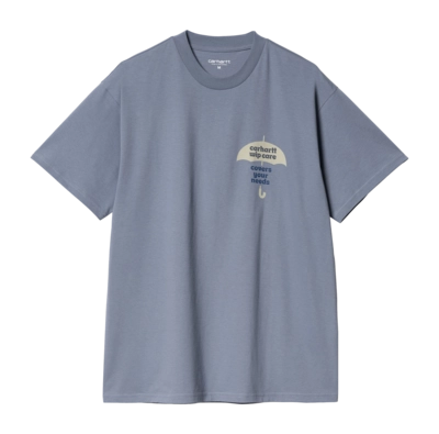 T-shirt Carhartt WIP Unisexe S/S Cover Bay Blue