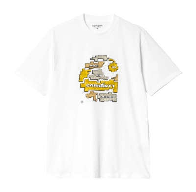 T-shirt Carhartt WIP Unisexe S/S Graft White