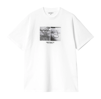 T-shirt Carhartt WIP Unisexe S/S Motor White