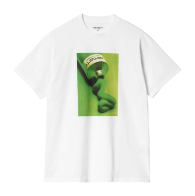 T-Shirt Carhartt WIP Unisex S/S Tube White