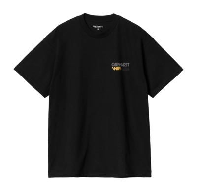 T-Shirt Carhartt WIP Unisexe S/S Contact Sheet Black