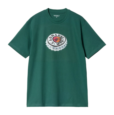 T-Shirt Carhartt WIP Unisexe S/S Bottle Cap Chervil