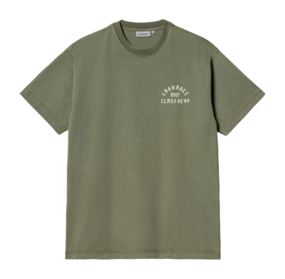 T-Shirt Carhartt WIP Unisexe S/S Classe de 89 Dundee / White