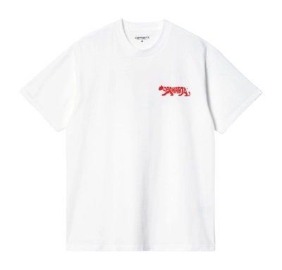 T-Shirt Carhartt WIP Unisexe S/S Rocky White