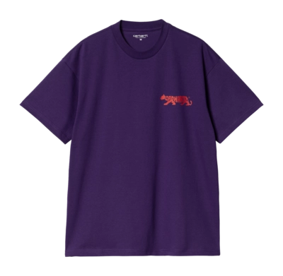 T-Shirt Carhartt WIP unisexe S/S Rocky Tyrian