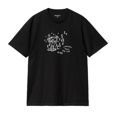 T-Shirt Carhartt WIP Unisexe S/S Tools For Life Black / White