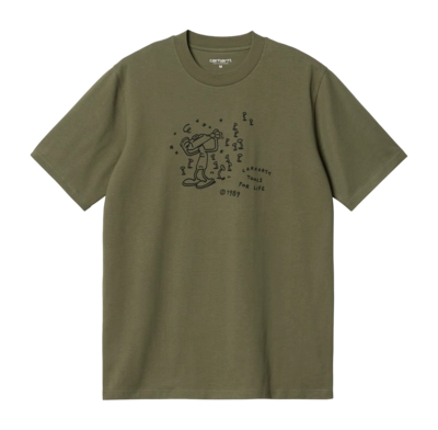 T-Shirt Carhartt WIP Unisexe S/S Tools For Life Dundee / Black