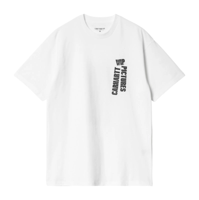 T-Shirt Carhartt WIP Unisexe S/S Wip Pictures White