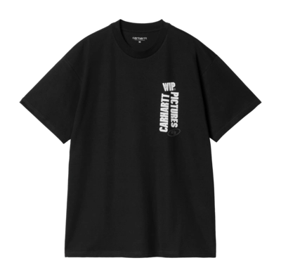 T-Shirt Carhartt WIP Unisexe S/S Wip Pictures Black