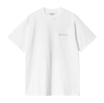 T-Shirt Carhartt WIP Unisexe S/S Work & Play White
