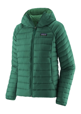 Jas Patagonia Women Down Sweater Hoody Conifer Green