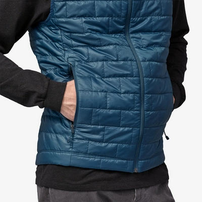 Jacket Patagonia Men Nano Puff  Vest Lagom Blue