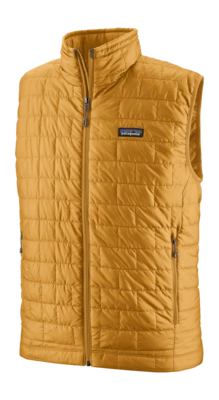 Jacket Patagonia Men's Nano Puff Vest Pufferfish Gold
