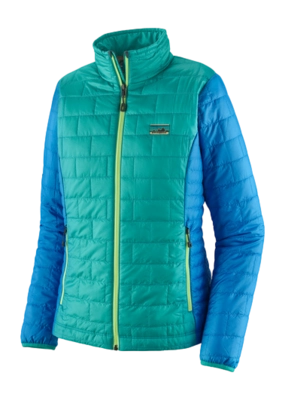 Jacket Patagonia Women's Nano Puff Jacket Subtidal Blue