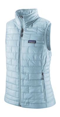 Jacket Patagonia Women's Nano Puff Vest Jkt Chilled Blue