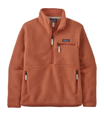 Pull Patagonia Femme Retro Pile Marsupial Sienna Clay