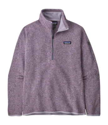 Pull Patagonia Women Better Sweater 1/4 Zip Milkweed Mauve 2024