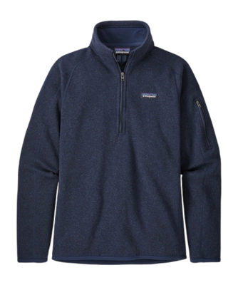 Jumper Patagonia Women Better Sweater 1 4 Zip New Navy Outdoorsupply