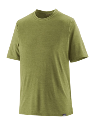 T-Shirt Patagonia Men's Cap Cool Daily Shirt Buckhorn Green / Light Buckhorn Green X/Dye