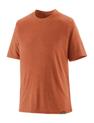 T-Shirt Patagonia Men's Cap Cool Daily Shirt Sienna Clay / Light Sienna Clay X/Dye