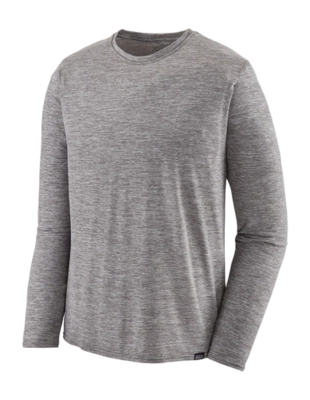 T-Shirt Patagonia Homme L/S Cap Cool Daily Shirt Feather Grey