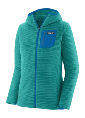 Sweatjacke Patagonia R1 Air Full-Zip Hoody Damen Subtidal Blue