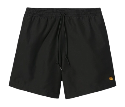 Swim Trunk Carhartt WIP Unisex Chase Black / Gold