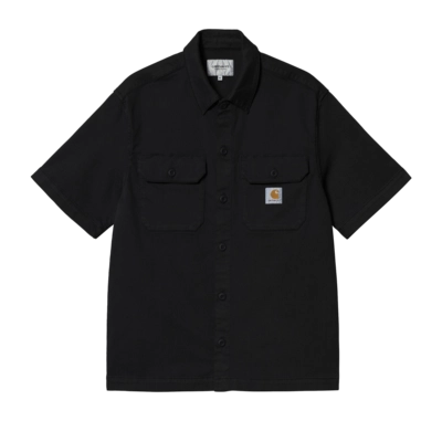 Hemd Carhartt WIP S/S Craft Unisex Black