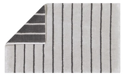 Tapis de Bain Cawö Home Balance Stripes Platinum