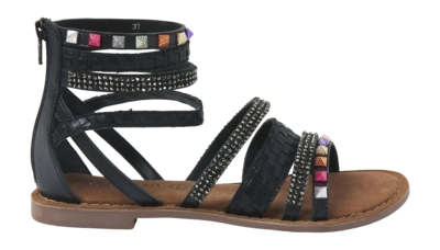 Sandalen Lazamani 75.406 Damen Black