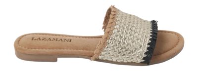 Slipper Lazamani 33.486 Damen Gold-Black