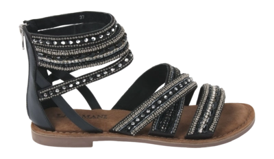 Sandalen Lazamani 75.393 Damen Black