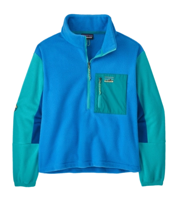 Pull Patagonia Femme Microdini 1/2 Zip P/O Vessel Blue